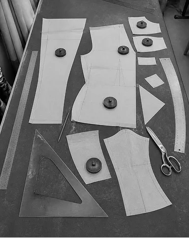 Pattern making and fabric development — custom clothing manufacturer